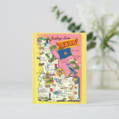 Postale Carte de l'État Idaho (Debout devant)