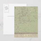 Postale Carte de l'étoile (Devant / Derrière)