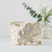 Postale Carte de l'Europe 4 (Debout devant)