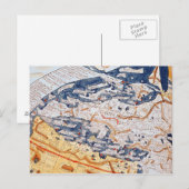 Postale Carte de l'Europe centrale, 1486 (Devant / Derrière)