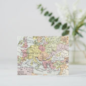 Postale Carte de l'Europe | La Troisième Croisade (Debout devant)