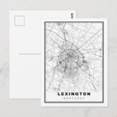 Postale Carte de Lexington (Devant / Derrière)