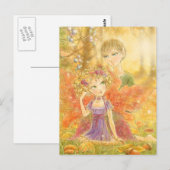 Postale Carte de l'Harmonie d'Automne (Devant / Derrière)