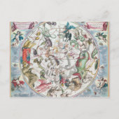 Postale Carte de l'hémisphère Sud 2 (Devant)