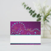 Postale Carte de lieu écrite Arabian Purple (Debout devant)
