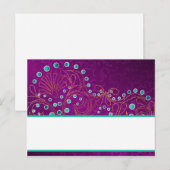 Postale Carte de lieu écrite Arabian Purple (Devant / Derrière)