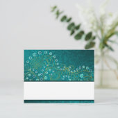 Postale Carte de lieu écrite Arabian Turquoise (Debout devant)