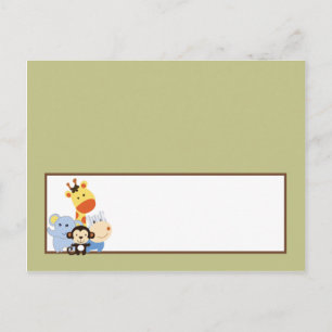 Postale Carte de lieu écrite Jouer Jungle