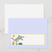 Postale Carte de lieu écrite Leap Frog Turtle Bee Dragonfl (Devant / Derrière)