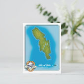Postale Carte de l'île de Bute (Debout devant)