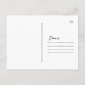 Postale Carte de l'île de Vancouver (Dos)