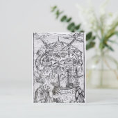 Postale Carte de l'île d'Utopia, Livre frontispece (Debout devant)