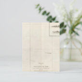 Postale Carte de l'île Necker (Debout devant)