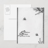 Postale Carte de Lilliput et Blefuscu (Devant / Derrière)