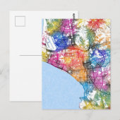 Postale Carte de Lima Pérou (Devant / Derrière)