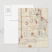 Postale Carte de l'index de Rhode Island (Devant / Derrière)