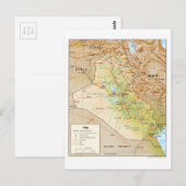 Postale Carte de l'Iraq (1999) (Devant / Derrière)