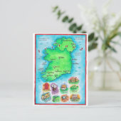 Postale Carte de l'Irlande (Debout devant)