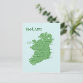 Postale Carte de l'Irlande (Debout devant)