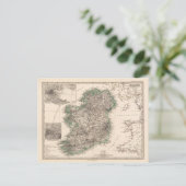 Postale Carte de l'Irlande (1876) (Debout devant)