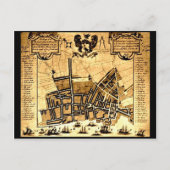 Postale Carte de Liverpool, 1725 (Devant)