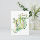 Postale Carte de l'lang irlandais (Debout devant)