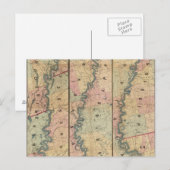 Postale Carte de Lloyd du Bas Mississippi (Devant / Derrière)