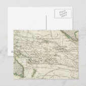 Postale Carte de l'océan Pacifique (Devant / Derrière)