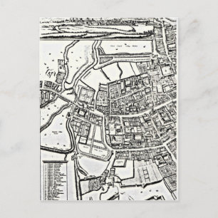 Postale Carte de Loggan d'Oxford, Eastern Sheet
