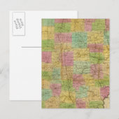 Postale Carte de l'Ohio 2 (Devant / Derrière)