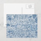 Postale Carte de Londres (Devant / Derrière)