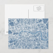 Postale Carte de Londres (Devant / Derrière)