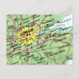 Postale Carte de Londres, Angleterre Street