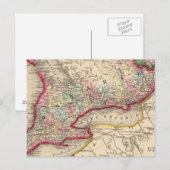 Postale Carte de l'Ontario par Mitchell (Devant / Derrière)