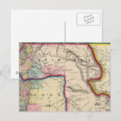 Postale Carte De L'Oregon, Washington (Devant / Derrière)