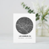 Postale Carte de Los Angeles (Debout devant)