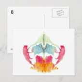 Postale Carte de lot d'encre #8 (Devant / Derrière)