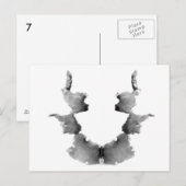 Postale Carte de lot d'encre n° 7 (Devant / Derrière)