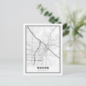 Postale Carte de Macon (Debout devant)