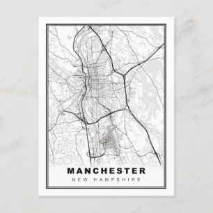 Postale Carte de Manchester