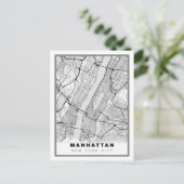 Postale Carte de Manhattan (Debout devant)
