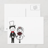 Postale Carte de mariage (Devant / Derrière)
