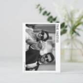 Postale Carte de mariage élégante et éditoriale pour faire (Debout devant)