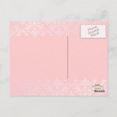 Postale Carte de marketing Céline Damask de PixDezines (Dos)