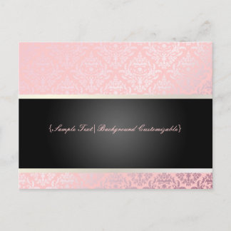 Postale Carte de marketing Céline Damask de PixDezines