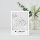 Postale Carte de Marquette (Debout devant)