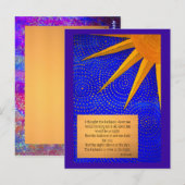 Postale Carte de méditation sur l'espoir (Devant / Derrière)