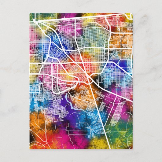 Postale Carte de Mexico (Devant)