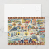 Postale Carte de Mexico et de l'environnement (Devant / Derrière)