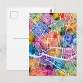 Postale Carte de Mexico Monterrey (Devant / Derrière)